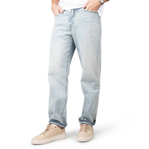 PS Poelman Enzo leren sneakers beige afbeelding
