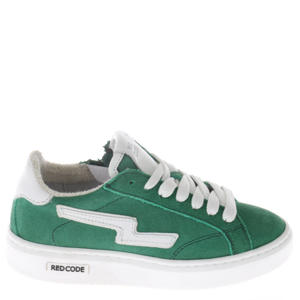 suède sneakers groen