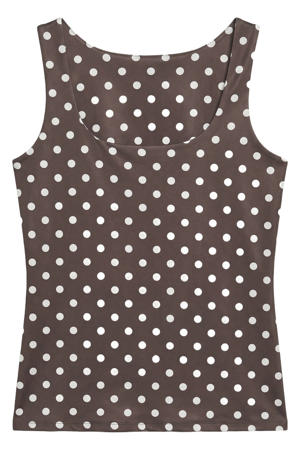 mouwloze top