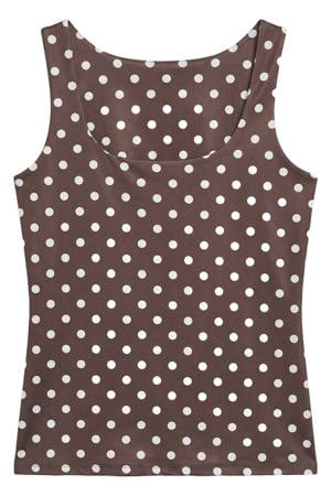 mouwloze top