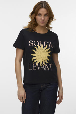 T-shirt zwart