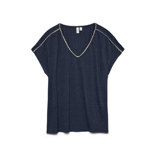 VERO MODA top marineblauw afbeelding