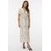 VERO MODA blousejurk met stippen ecru