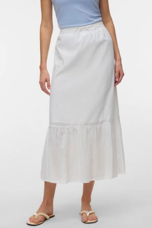 maxi rok wit