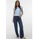 VERO MODA top broderie lichtblauw