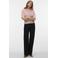 VERO MODA vest lichtroze gebreid