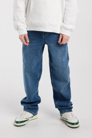 loose fit jeans baggy jeans medium blue denim