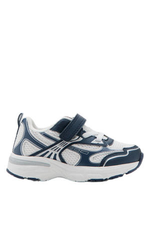 sneaker wit/blauw