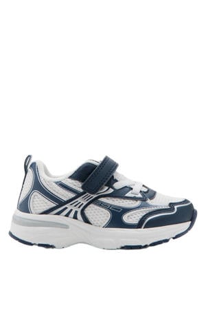 sneaker wit/blauw