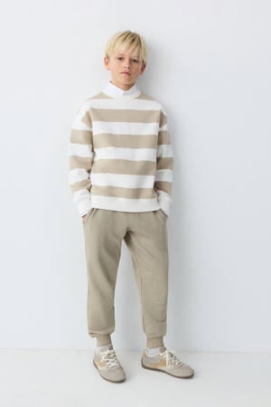 casual broek lichtbruin