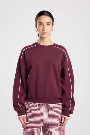 sweater donkerrood
