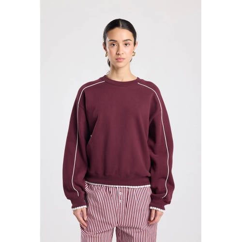 America Today sweater donkerrood afbeelding