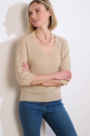 top goud met lurex