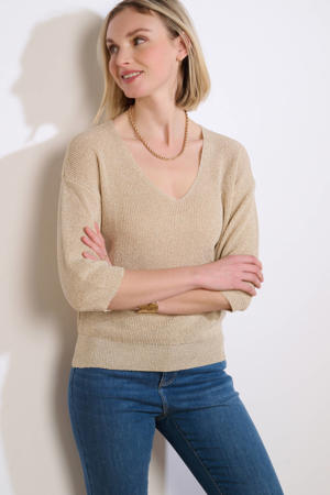 top goud met lurex