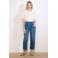 LOLALIZA high waist straight leg jeans light blue denim