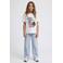Cars straight leg jeans light blue denim