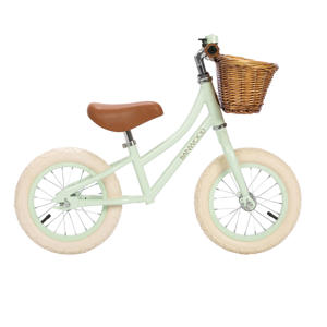 loopfiets first go 12 inch mintgroen