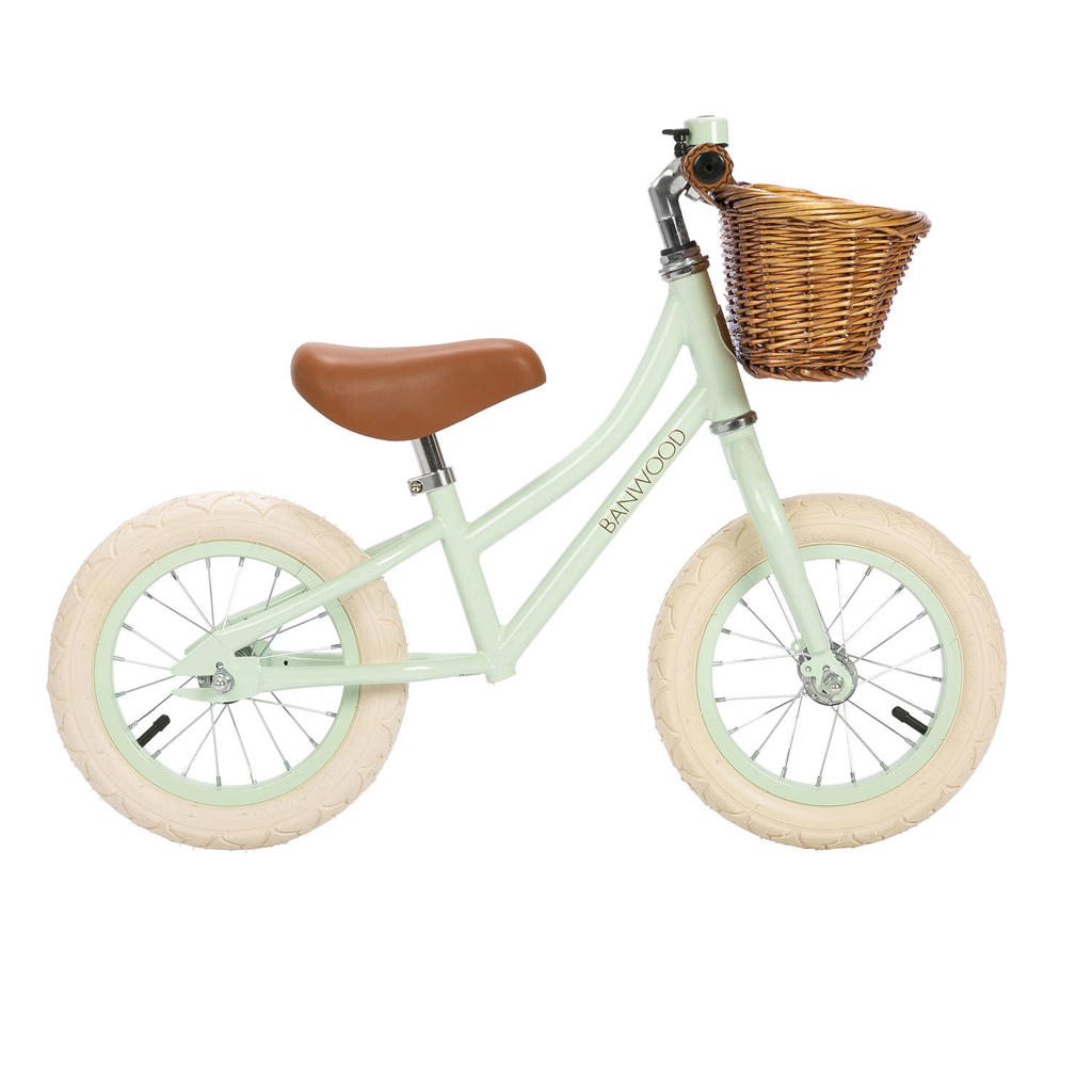 Banwood loopfiets first go 12 inch mintgroen