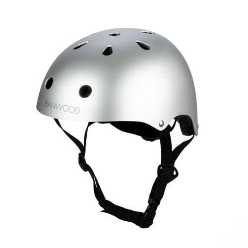 Banwood helm chroom (50-54 cm) afbeelding