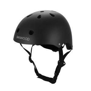 helm zwart (50-54 cm)