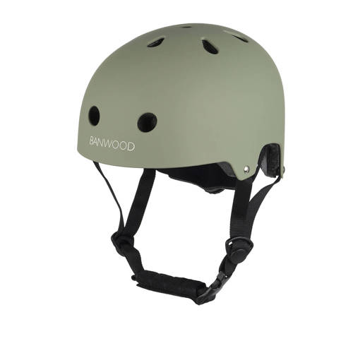Banwood helm bosgroen (50-54 cm) afbeelding
