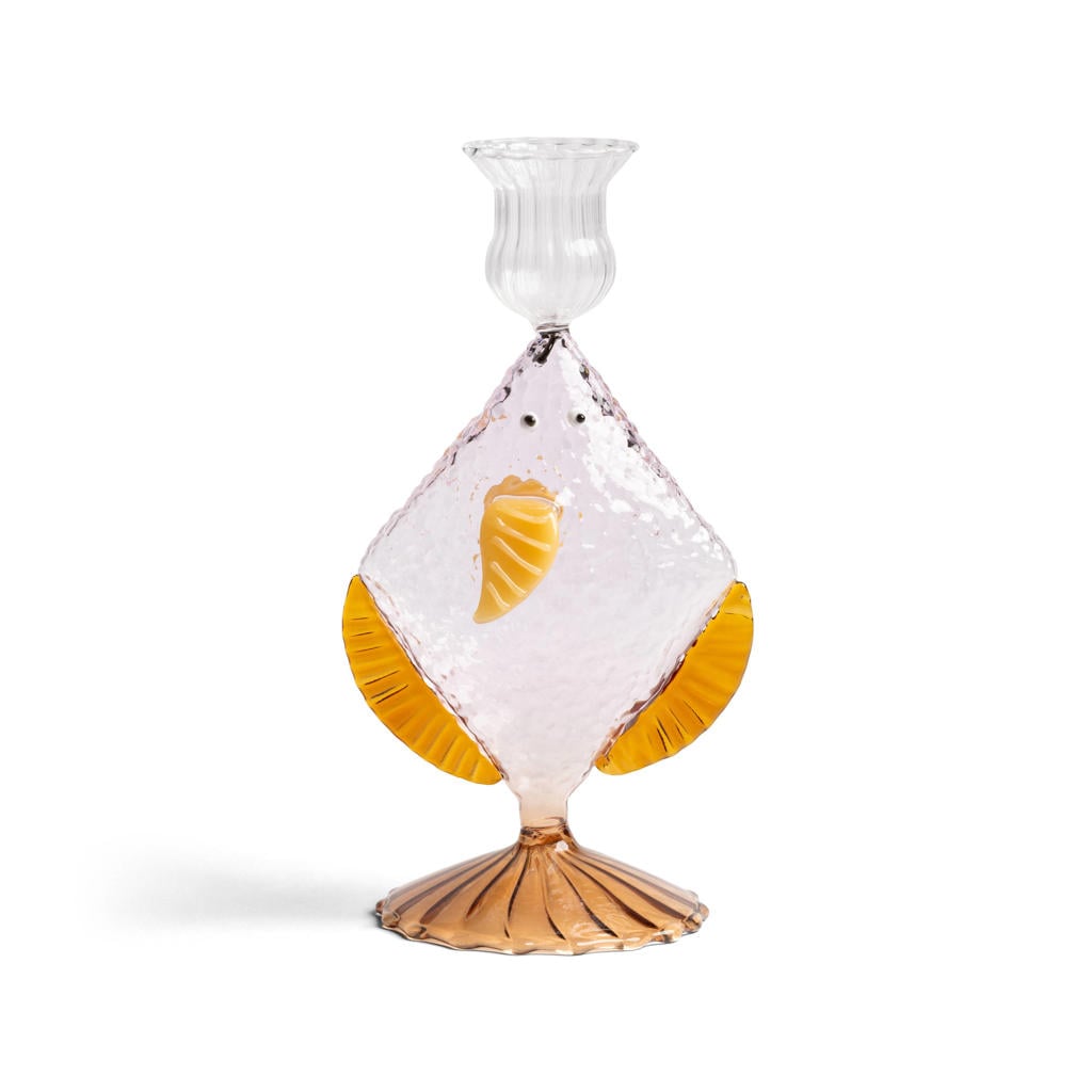 &k amsterdam kandelaar Fish (18 cm)