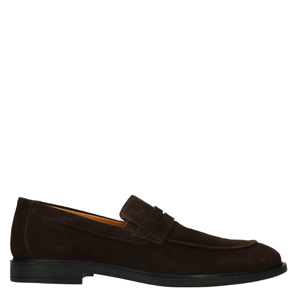 Bruine heren Manfield suède loafers