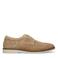 No Stress suède veterschoenen cognac