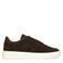 Manfield suède sneakers bruin