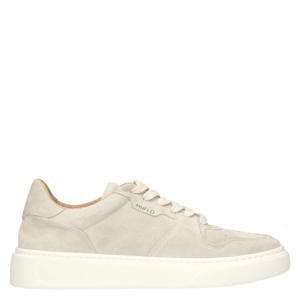 suède sneakers beige