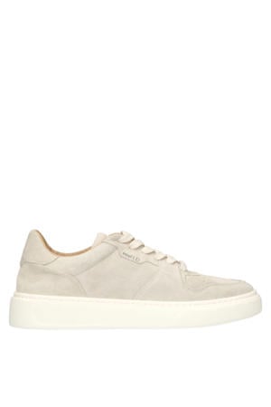 suède sneakers beige