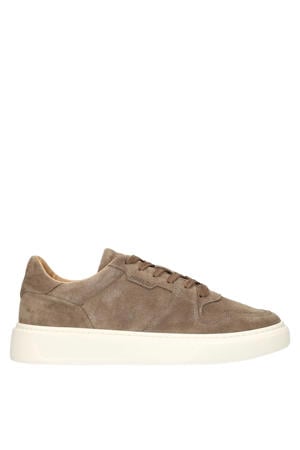 suède sneakers taupe