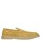 Manfield suède loafers geel