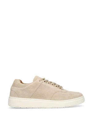 suède sneakers beige