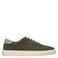 Manfield suède sneaker groen
