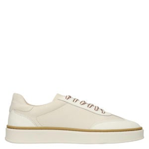 leren sneakers ecru