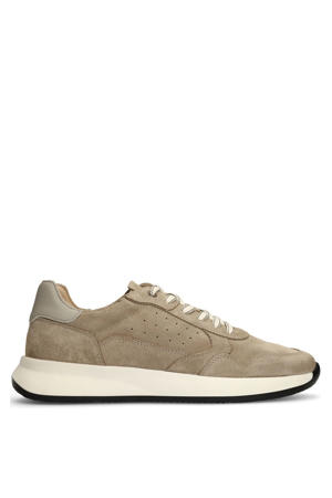 suède sneakers taupe