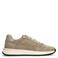 Manfield suède sneakers taupe