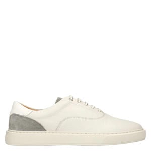 leren sneakers ecru