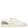 Manfield leren sneakers ecru