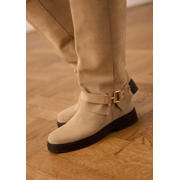 thumbnail: No Stress suède bikerboots beige