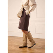 thumbnail: No Stress suède bikerboots beige