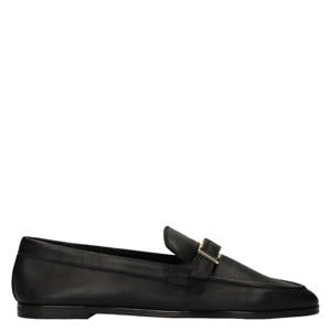 leren loafers zwart