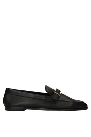 leren loafers zwart