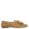 Manfield suède loafers beige