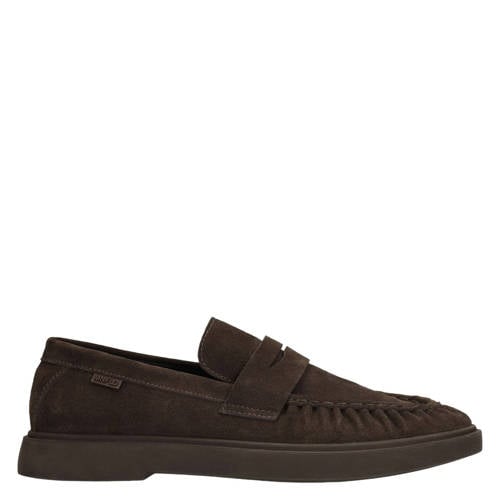 Manfield suède loafers bruin afbeelding