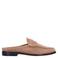 Manfield suède slippers beige