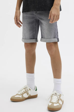 denim regular short grey denim