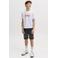 JACK & JONES JUNIOR denim regular short black denim