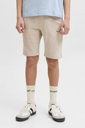 regular waist sweatshort beige